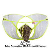 PIKANTE Neon Jockstrap Combo Briefs Front Athletic Support Jock 0509 4 - SexyMenUnderwear.com