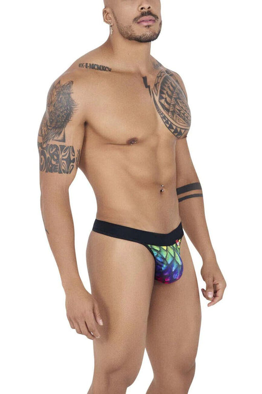 PIKANTE Rainbow Thong Super Stretch Microfiber Sleek Fits Thongs 0829 4 - SexyMenUnderwear.com