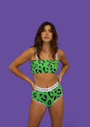 POP Underwear Bandeau Women Tube 'Im A Savage' Bamboo Bra Comfy Top 3 - SexyMenUnderwear.com