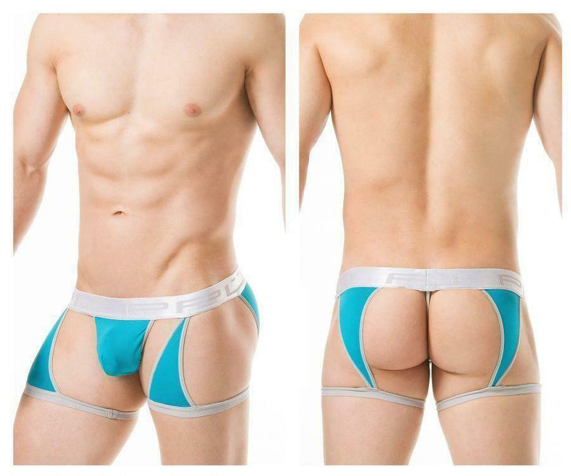 PPU Multi Brief Jockstrap Combo Unique Sexy Men's Underwear Jade 1806 MX1 - SexyMenUnderwear.com