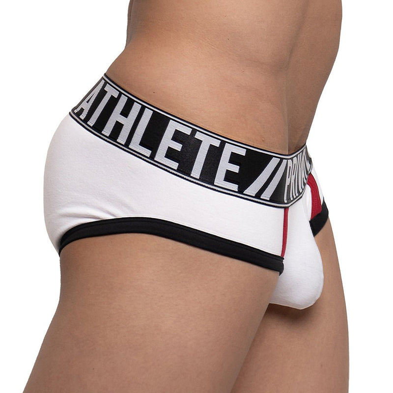 Private Structure Athlete Brief White 4186 51A - SexyMenUnderwear.com