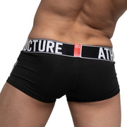 Private Structure Athlete Trunk Boxer Black 4196 63A - SexyMenUnderwear.com