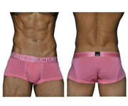 Private Structure Boxer Bamboo Sports Trunk Platinum Pink Blush 4073 37 - SexyMenUnderwear.com