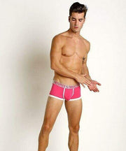 Private Structure Boxer Cotton Rose SOHO Spectrum X Trunk Pink 3682 7 - SexyMenUnderwear.com
