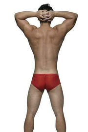 Private Structure Boxer Desire-Glaze Soft Hipster Red 3487 83 - SexyMenUnderwear.com
