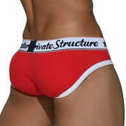 Private Structure Brief Classic Bamboo Mini Briefs Red 4069