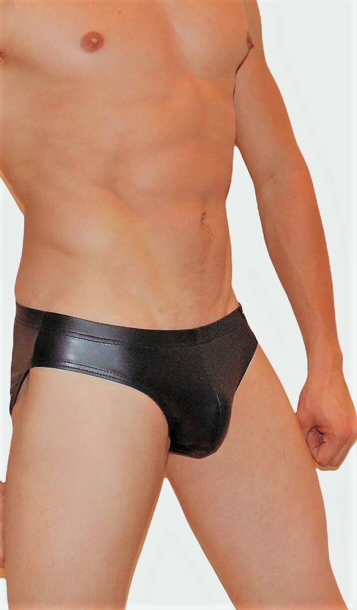 Private Structure Brief Desire Glaze Bikini Cut Briefs Blood Black 3553 80