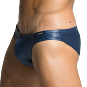 Private Structure Brief Desire Glaze Bikini Cut Briefs Navy 3553 70