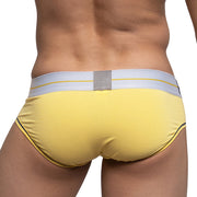 Private Structure Mini Brief MO-Lite Cupping Cotton Pouch CREAM YELLOW 4104 91