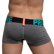 Private Structure Modality Boxer Trunk  Dk Melange Turquoise 4182 91