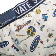 Private Structure Pride Boxer Trunk PRD Astrogator White 4368