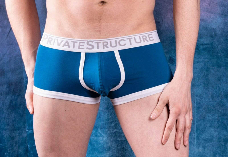 Private Structure Boxer Quantum Trunk Saphire 3612 2 - SexyMenUnderwear.com