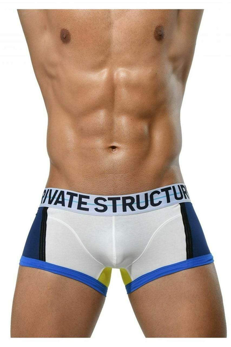 Private Structure Private Structure Boxer Trunk Momentum-Orange White 3859 38