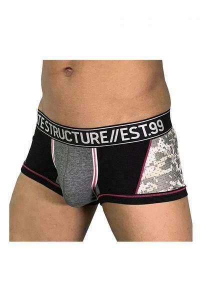 Boxer Trunk Structure Privée SOHO Boxer Militaire Camo Rose 4021 15