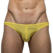 Private Structure M Private Structure Brief Color Peel Light-feather Bikini Cut YELLOW 1839 10