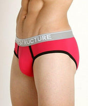 private structure M Private Structure Brief Quantum Raspberry Cotton Briefs 3610 12