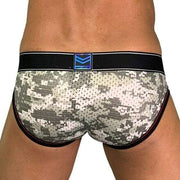 Private Structure Private Structure Brief SOHO Military Slip Briefs Camo Pink 4022 49