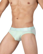 PRIVATE STRUCTURE Viscose Bamboo Mini Briefs Mid - Waist Seacrest Green 4378 59A3