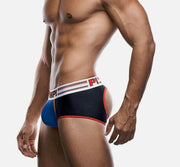 PUMP! Boxer Trunk Circuit Access Ochre Cotton Mesh Open-Back Trunk 15067