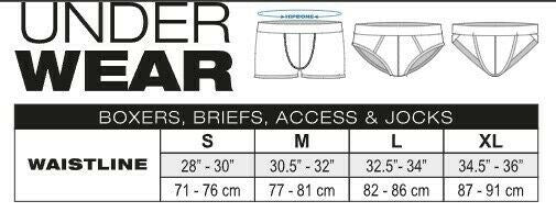 PUMP! Boxer Trunk Circuit Access Ochre Cotton Mesh Open-Back Trunk 15067