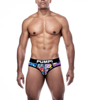 PUMP! Eco-Briefs DRIP From Graffiti Recycled Bottles Resistant Brief 12070