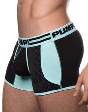 PUMP! Hypotherm Jogger Athletic Long Boxer Sports Aqua Black 11062 P26