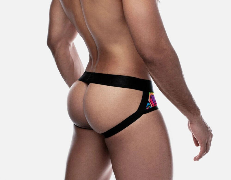 PUMP! Jockstrap Eco Friendly Drip Graffiti Full-Front Jock 15071