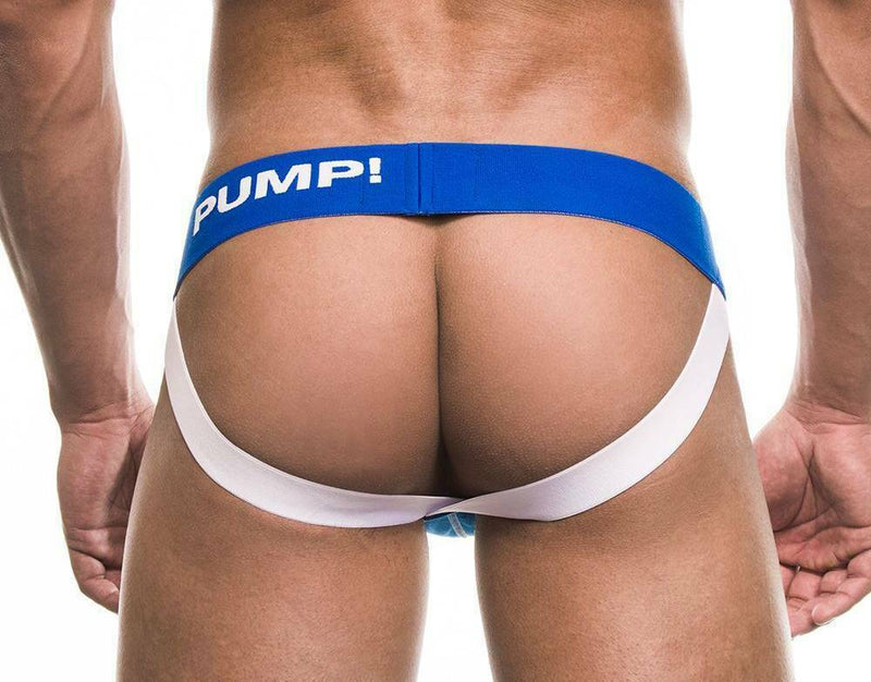 PUMP ! JockStrap Royal Contour Pouch Blanc Élastique de levage arrière 15002 P23
