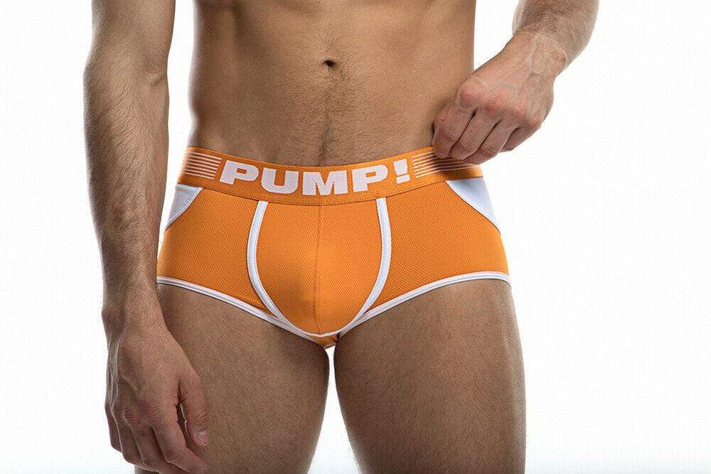 PUMP ! Jock/Trunk Creamsicle Acces BottomLess Boxer Trunk BackLess 15038 P24