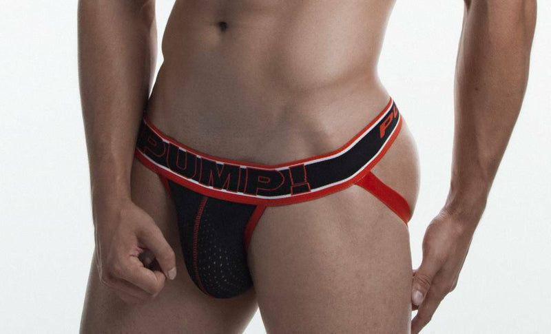 PUMP ! Jock UpperCut Jockstrap Noir Maille 15029 11