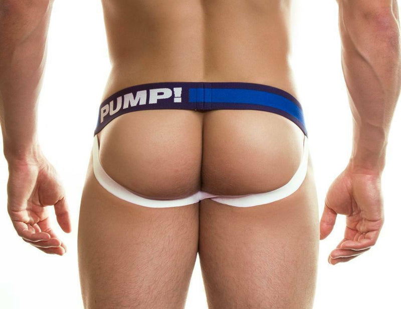 PUMP! Jocks Titan Electric Blue Mesh Jockstrap 15015 41