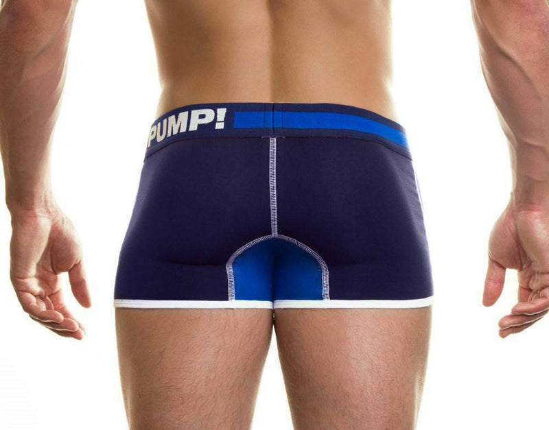 PUMP ! Jogger Titan Sport Boxer Micro Mesh Noir & Bleu 11035 P26