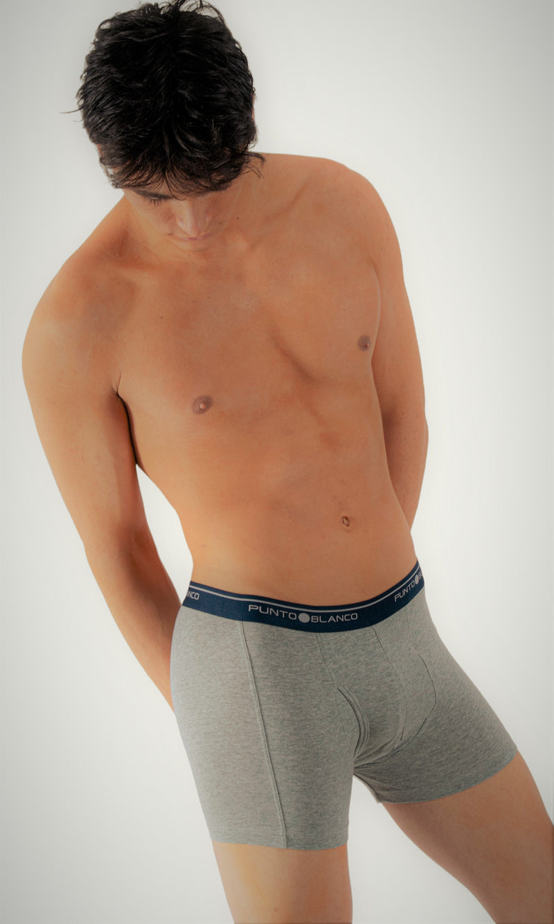 Punto Blanco Boxer Casual ANATOMICO Gray Blue Band 3393 23