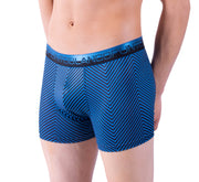 Punto Blanco Boxer Stripped Underwear Boxers Silky Comfort Blue 3382 3