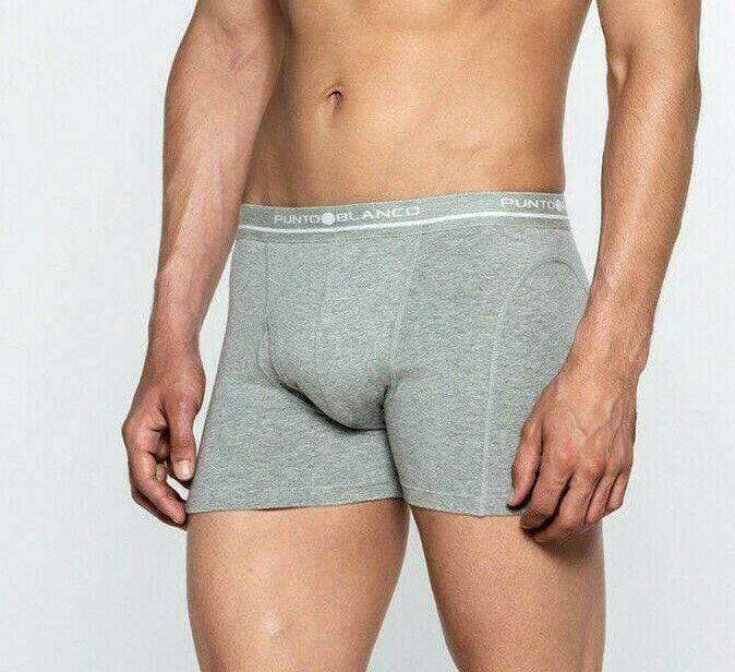 Punto Blanco L Punto Blanco Boxer ORGANIX Men Underwear Boxer Organic Cotton Grey 3524 P5