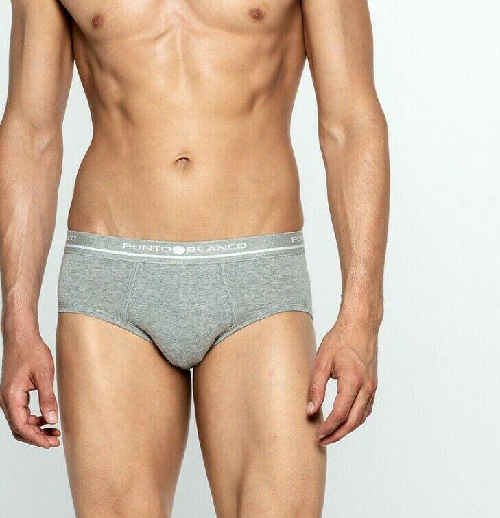 Punto Blanco L Punto Blanco Brief ORGANIX Stretchable Briefs Organic Cotton Grey 3523-10-654 P4