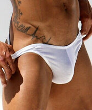 Rufskin Brief Kader Slips Homme Low-Cut Briefs Stretch Microfiber White 28