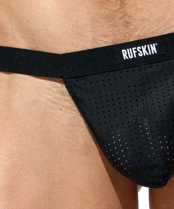 RUFSKIN Pouch HAMMER Backless Underwear Ferforated Stretch Mesh Black 58 —  SexyMenUnderwear.com
