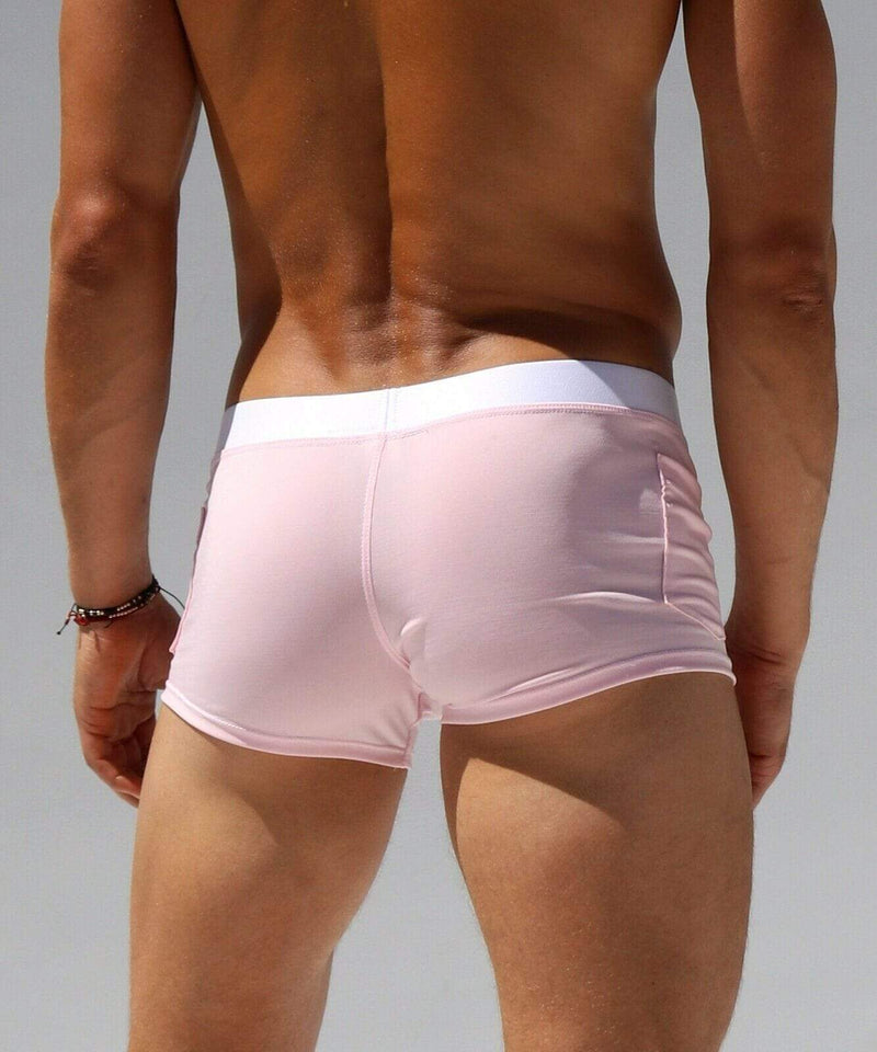 Rufskin Rufskin Boxer Brief Fabian Boxers Short Mens Quality Slip Pink 25