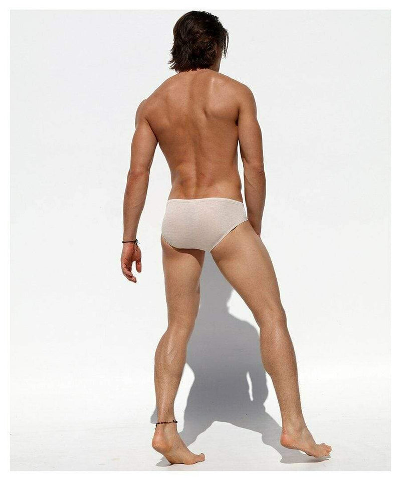 Rufskin Rufskin Briefs Nimbus Ultra Light-weight Buttery Rayon Stretchy Slip Nude 9