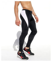 Rufskin L RUFSKIN! Leggings Shark Stretchy Men Sportswear Running Legging Black 10