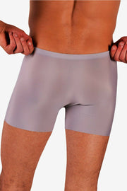 Sexy Boxer SMU Stretchy Silky Thin second Skin Ice total c-through when wet Gray