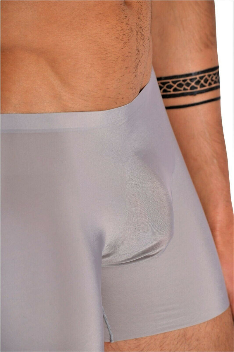 Sexy Boxer SMU Stretchy Silky Thin second Skin Ice total c-through when wet Gray