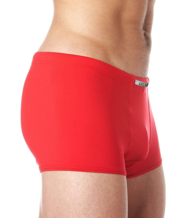 SexyMenUnderwear.com Gregg Homme SwimWear Ocean Swim Boxer Quick Dry Swimsuit Red 100355 219