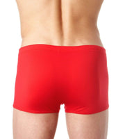 SexyMenUnderwear.com Gregg Homme SwimWear Ocean Swim Boxer Quick Dry Swimsuit Red 100355 219