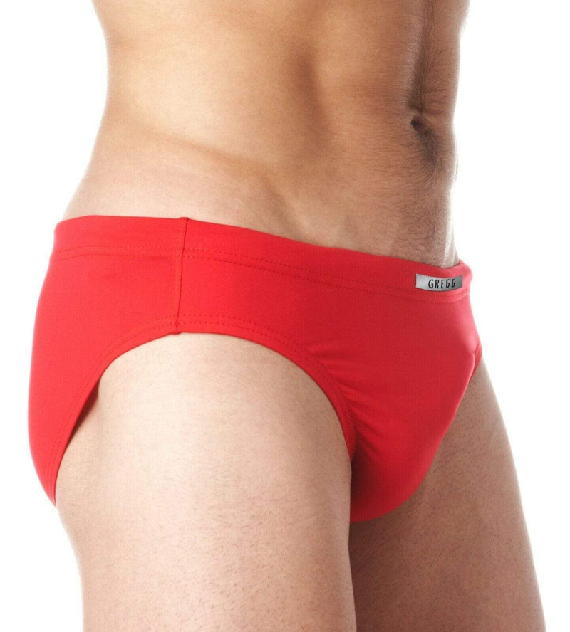 SexyMenUnderwear.com XL Gregg Homme SwimWear Ocean Swim-Briefs Quick Dry Swimsuit Red XL 100335 219