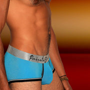 SexyMenUnderwear.com Private Structure Boxer Low Rise Trunk Crayon Aqua Ocean 1881 70