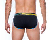 SexyMenUnderwear.com PUMP! Briefs PLAY 2020 New Soft Lycra Cotton Side-Cut Brief Yellow 12055 51