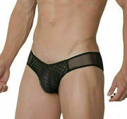 SexyMenUnderwear.com Romantic Brief By Hidden Mesh Brief Bikini C-through sensual undies Black 956 2