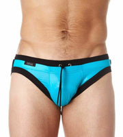 SexyMenUnderwear.com SMALL Greeg Homme Swim-Brief BoyToy Swimwear AQUA 100425 214